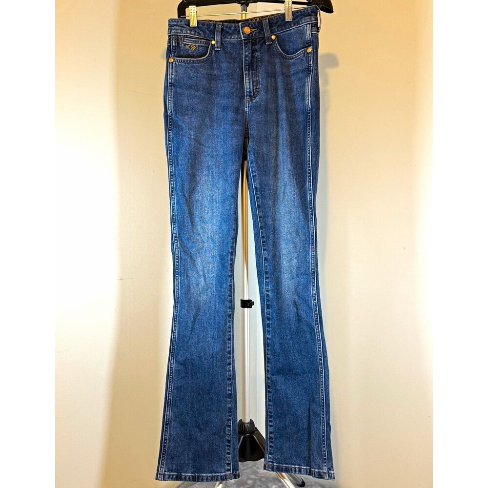 Wrangler Women’s Lainey Wilson Denim Bootcut Jeans Regular Fit Medium Wash